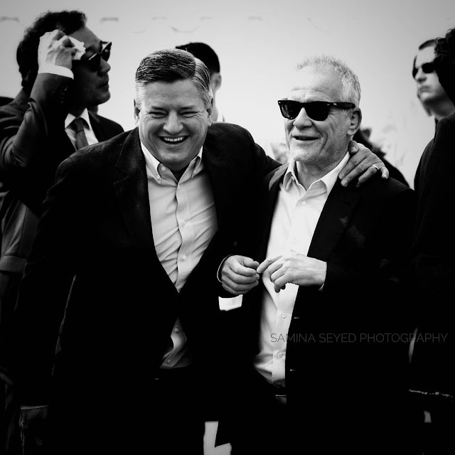 Ted Sarandos and Thierry Frémaux
