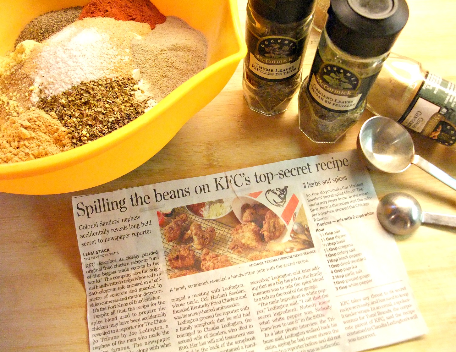 Susan's SavourIt! TopSecret KFC Original Recipe Revealed? Soon...