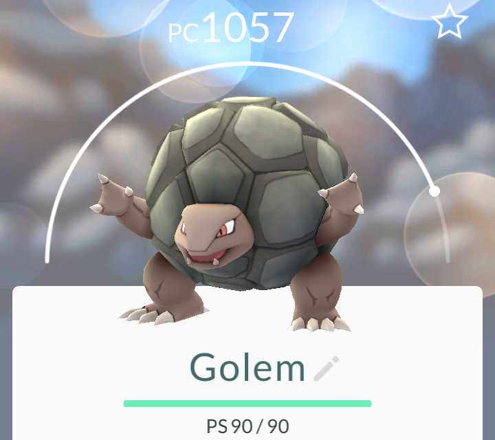 Pokemon Go Guias, Consejos, Trucos y más Pokedex Golem Pokemon Go