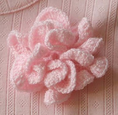 Crochet flower: more patterns and diagrams