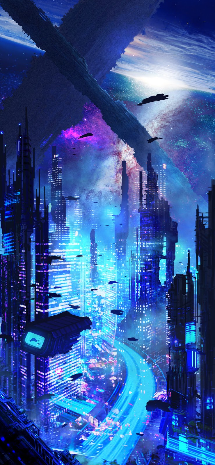 Fictional city (iPhone X)