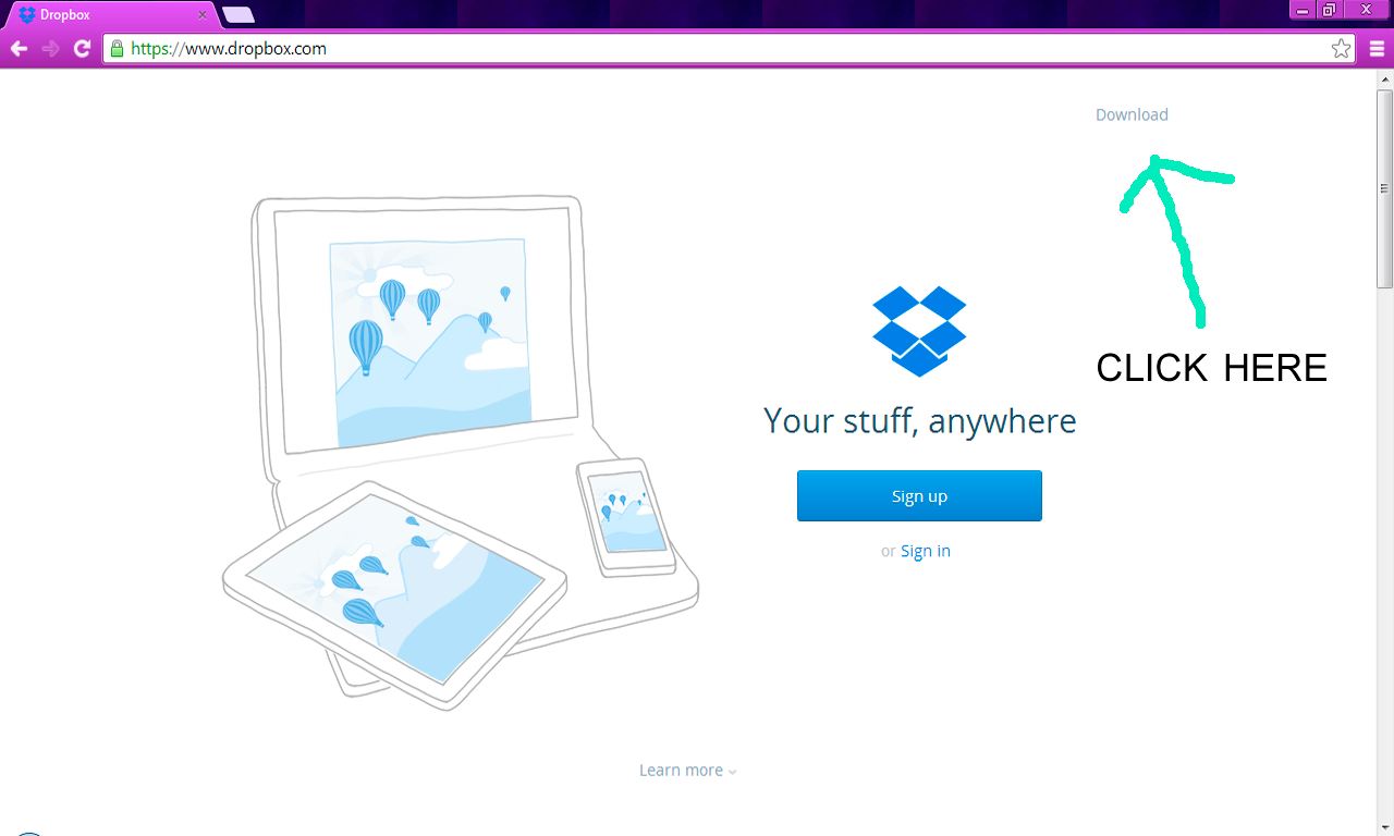 How to use Dropbox All Open Source