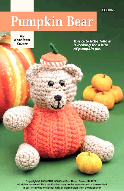 Cute Pumpkin Bear: Free Crochet Pattern!