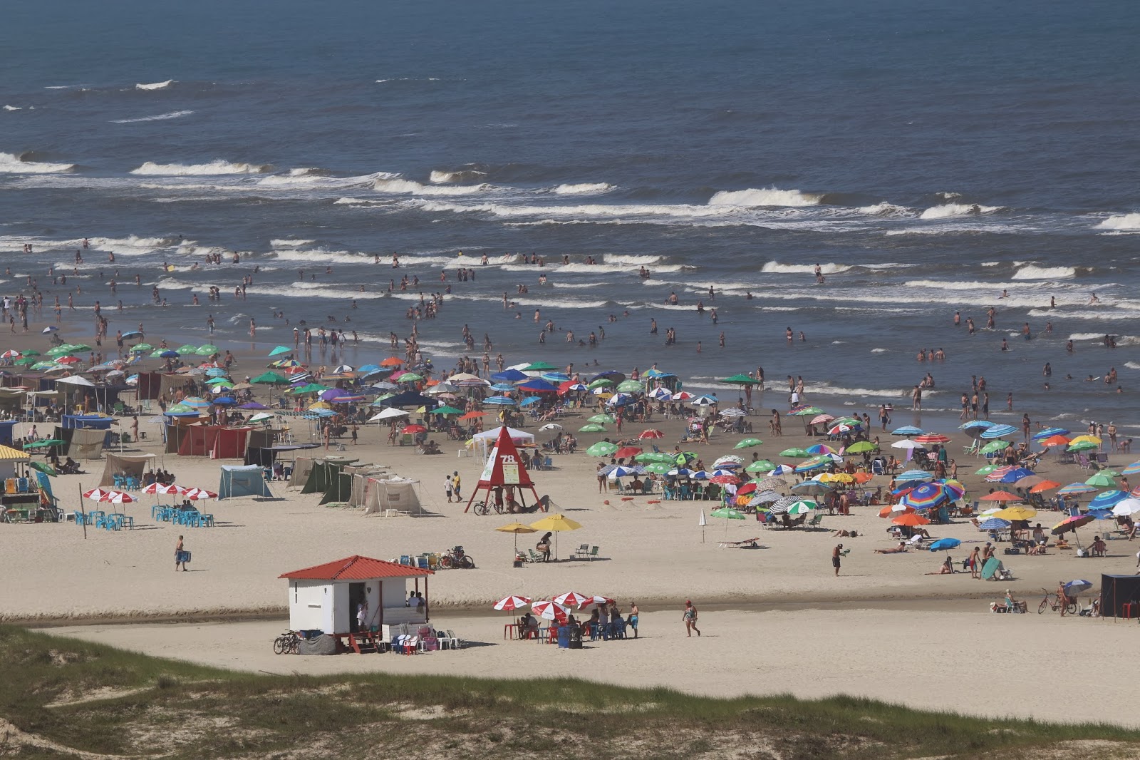 Viajando por aí: Vista da praia de Capão da Canoa