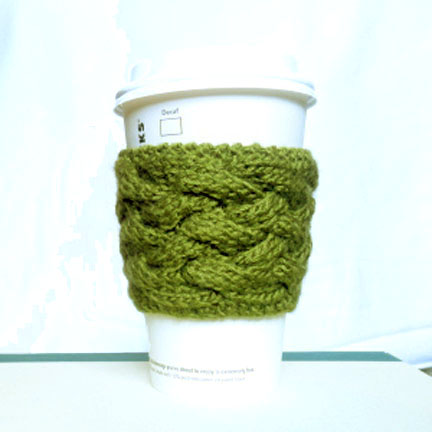 Ravelry: Owl Coffee Cup Cozie pattern by Sabrina Thompson