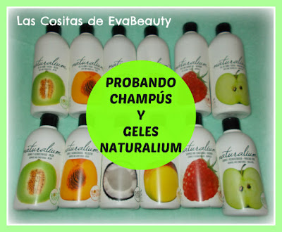 Probando Champús y Geles de baño de Naturalium