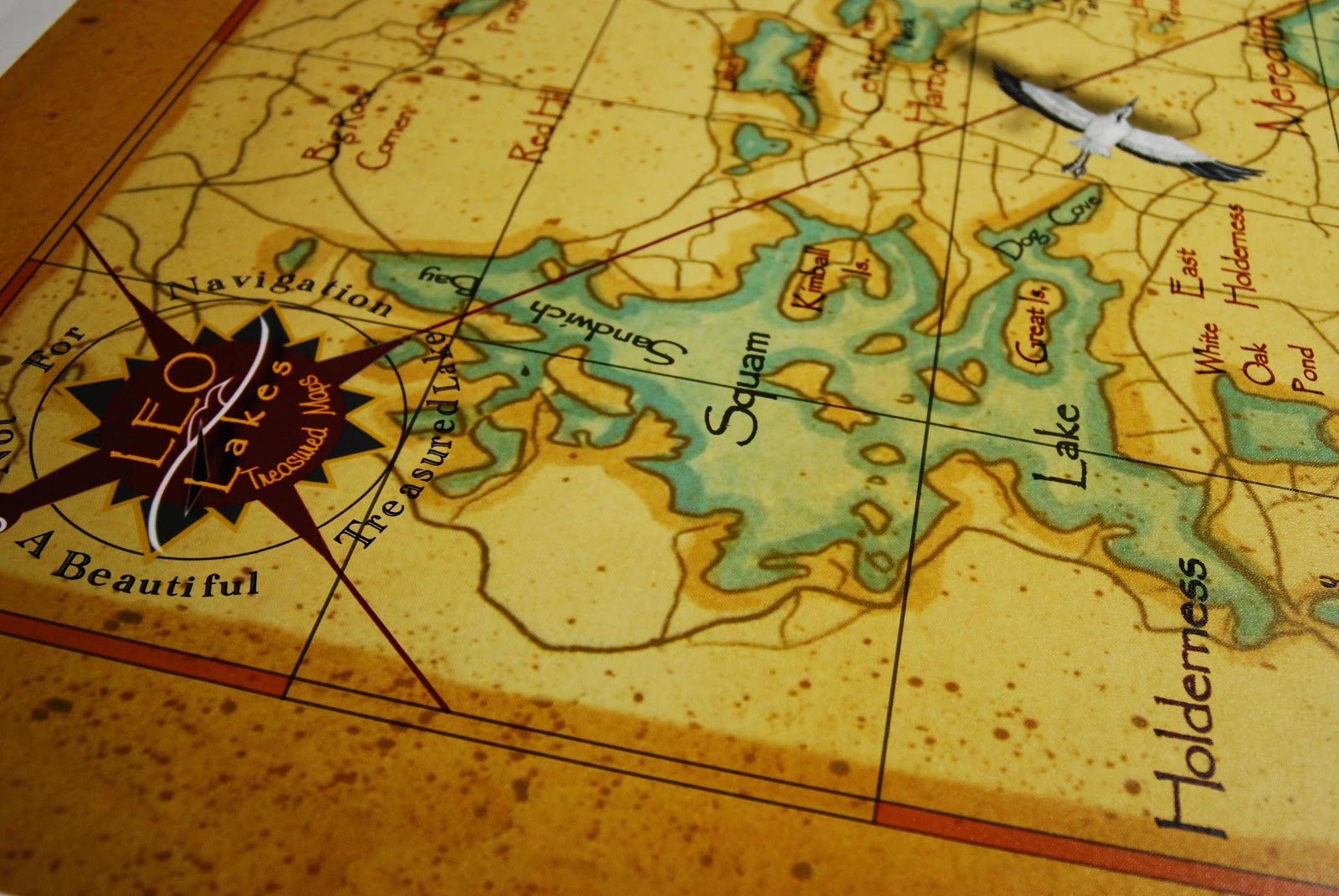 Navigation Chart Of Lake Winnipesaukee