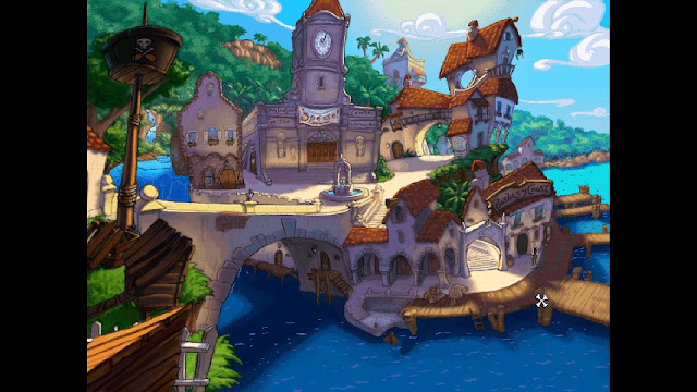 Screenshot from The Curse of Monkey Island