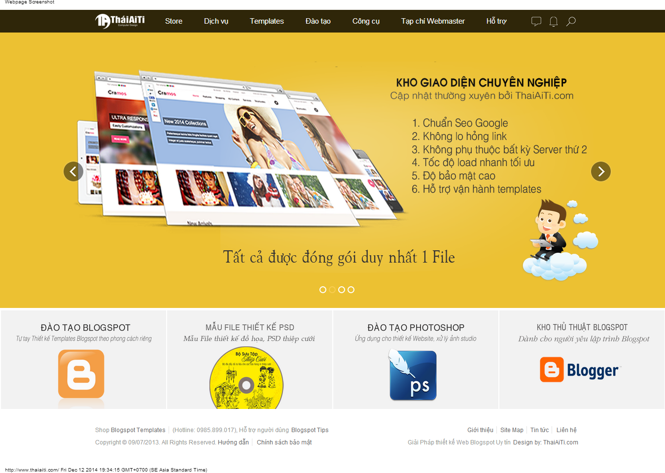 ThaiAiTi.com - 1 Website hàng đầu thiết kế Blogspot Uy tín và chuyên nghiệp