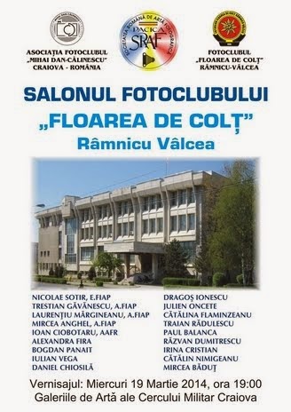 Salonul fotoclubului Floarea de Colţ la Craiova