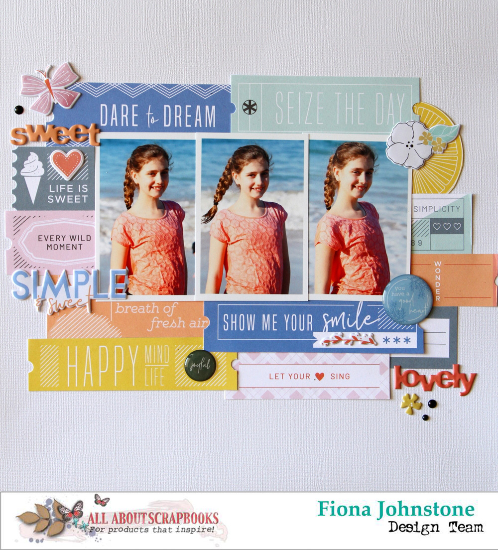 All About Scrapbooks Australia: Simple & Sweet with Pinkfresh Studios