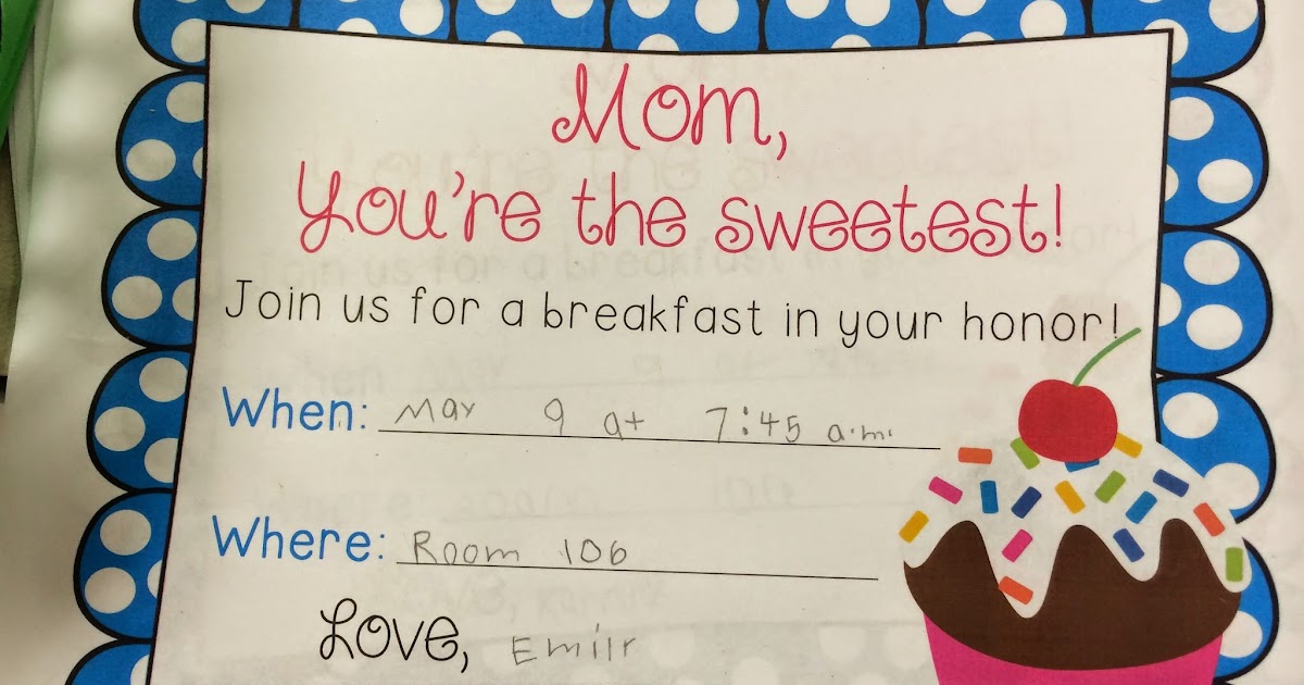 Muffins with Mom Ideas Yeehaw Teaching in Texas!