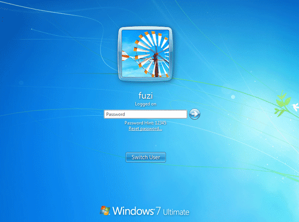 forgot password to laptop windows 7