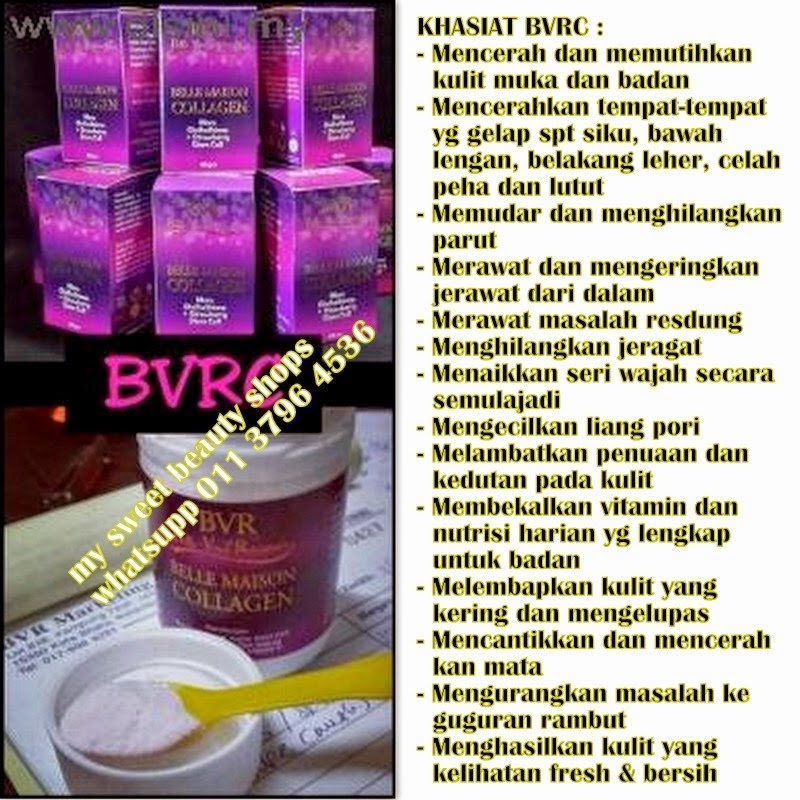 mysweetbeautyshops: SET COMBO BVR COLLAGEN + BVR SCRUB