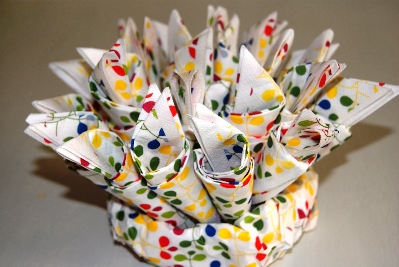 Servilletas para tus invitados. Tutorial - DIY - HANDBOX