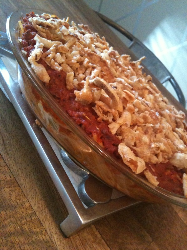 Baking and Eggs Scooter's Spaghetti Pie