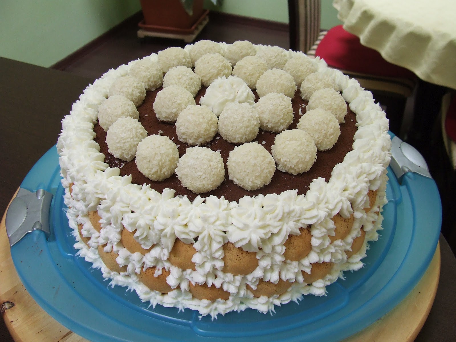Inci-fincsi: Raffaello torta