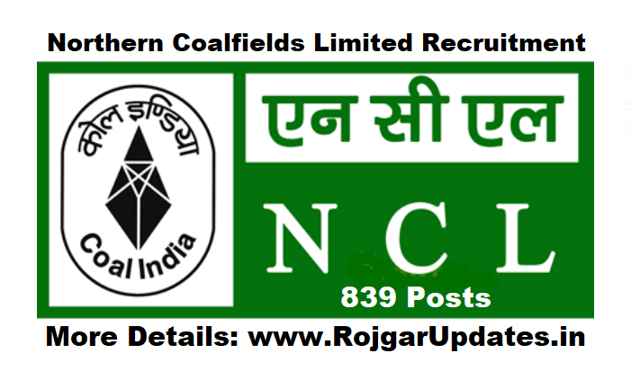 Northern Coalfields Limited (NCL) Recruitment
