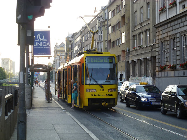 street tram sarajevo