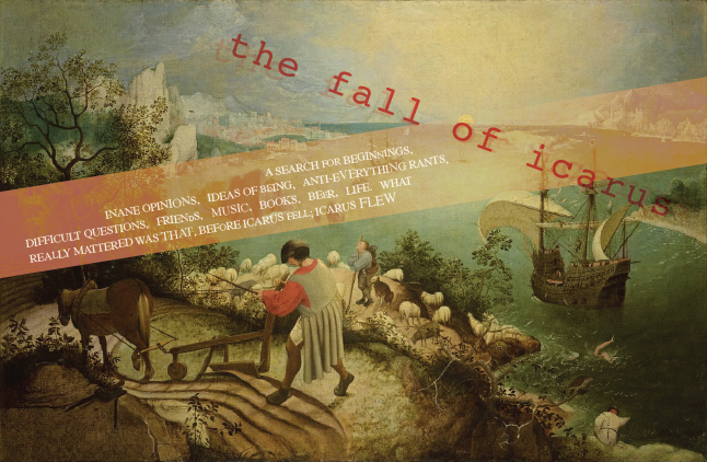 The Fall Of Icarus