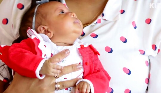 Photos: Actress Tia Mowry introduces her beautiful newborn daughter, Cairo Tiahna Hardrick