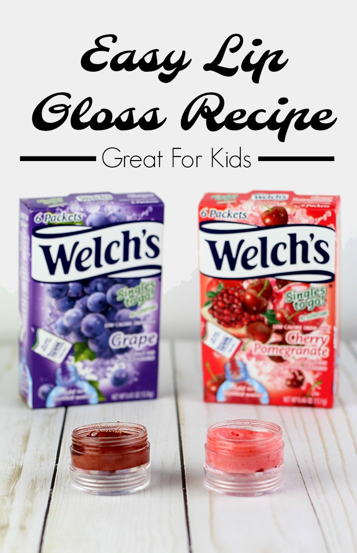Easy Lip Gloss Recipe With Drink Mix Great for Kids! Everything Pretty