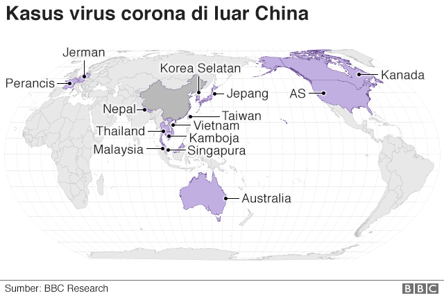 Kasus Virus Corona Diluar China Kasus Virus Corona diluar China