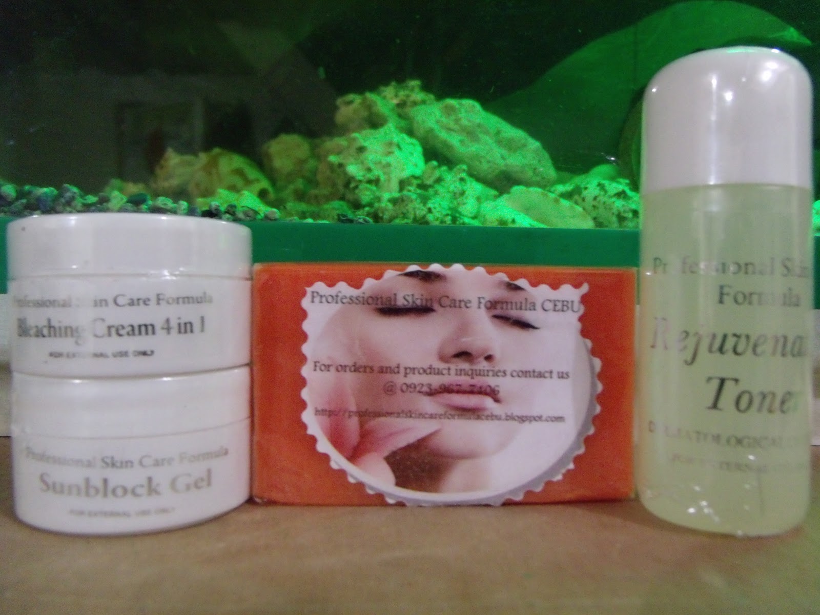 Professional Skin Care Formula CEBU REJUVENATING SET