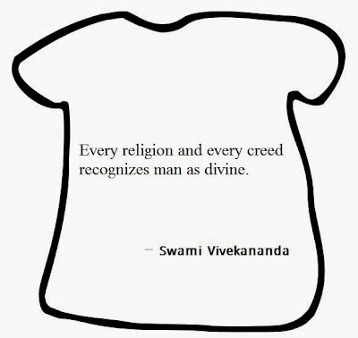 Every religion and every creed recognizes man as divine.
