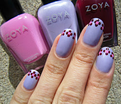 zoya flower nail french flowers polish dotted julie designs nails shelby stacy dead then added manicure drop gorgeous dotting colors