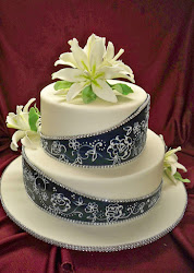 navy cake cakes elegant themed royal cupcakes