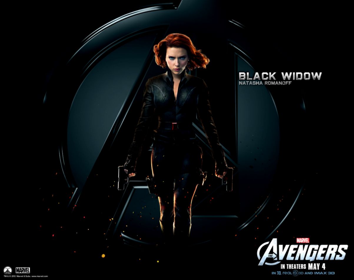 Black Widow The Avenger HD Wallpaper   flipped  Images And