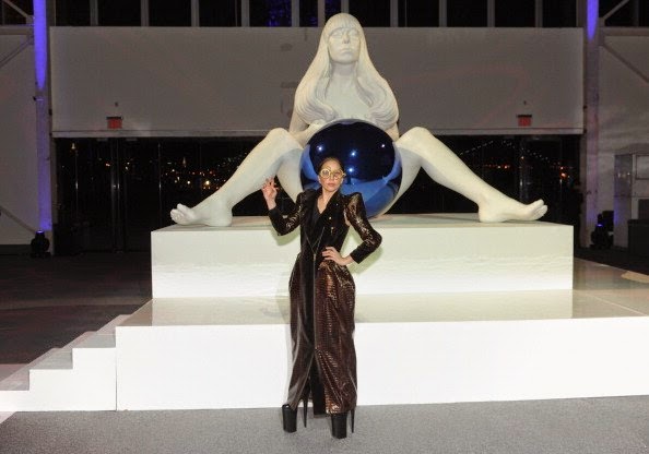 Lady Gaga en el artRAVE Lady Gaga en el artRAVE