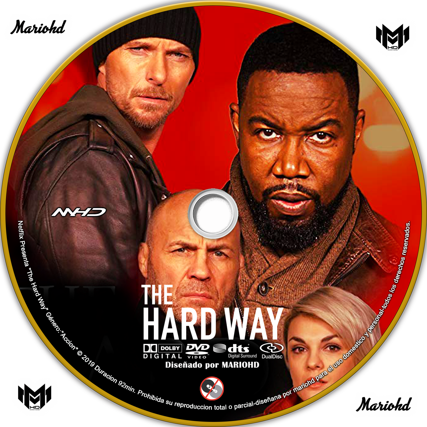 THE HARD WAY coversmovies