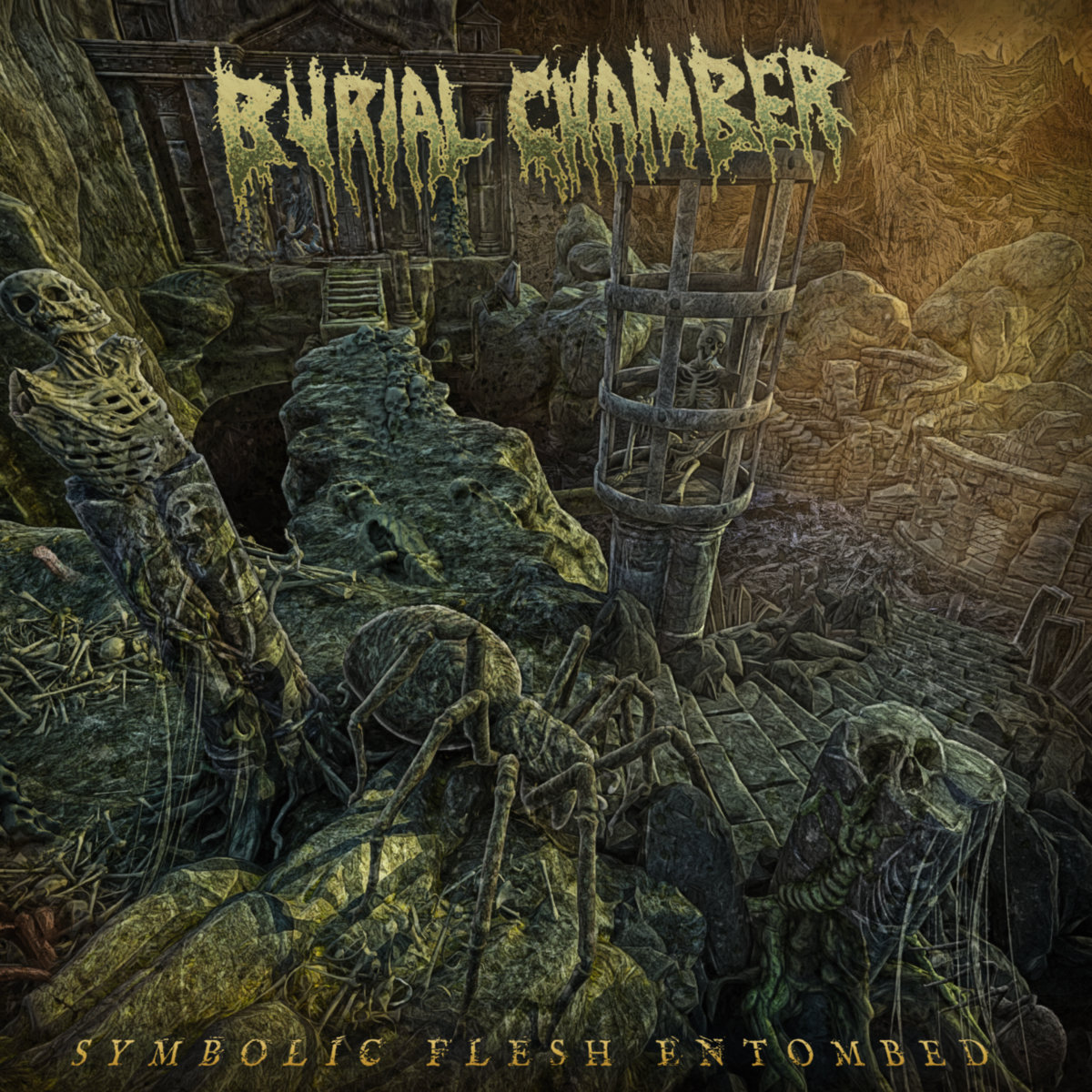 Burial Chamber - "Symbolic Flesh Entombed" - 2023