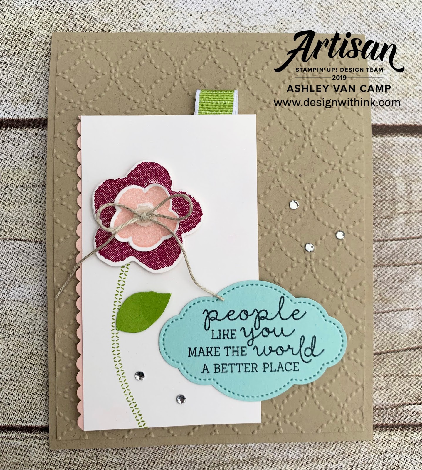 Design With Ink Needlepoint Floral...