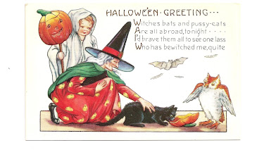 1920 Whitney Halloween Postcard