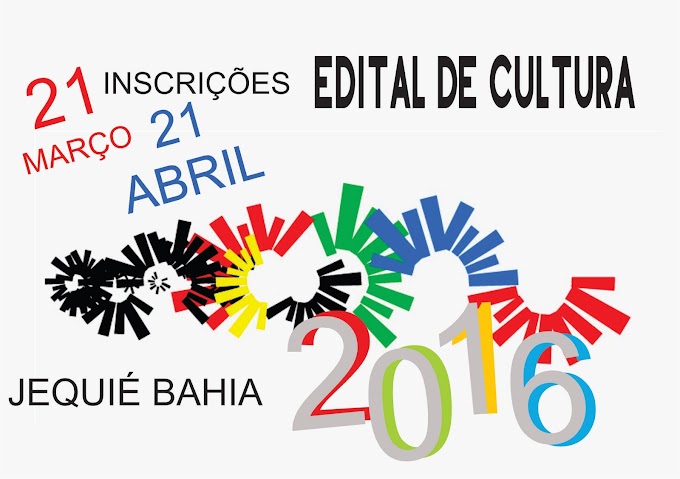 Jequié - Prefeitura publica Edital de Cultura 2016