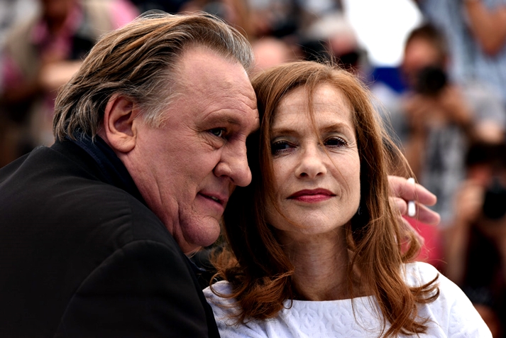 Gérard Depardieu e Isabelle Huppert