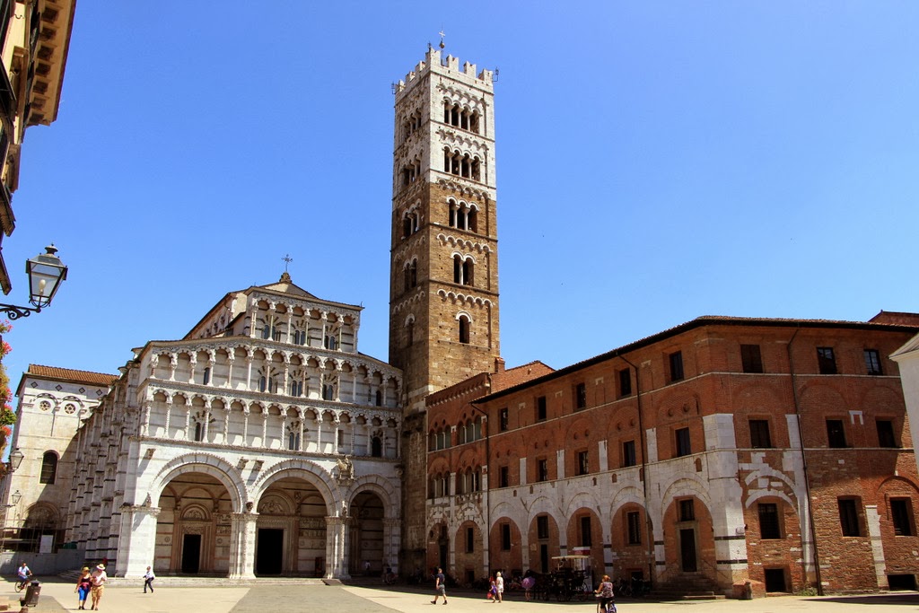 Catedral de San Martino en Lucca, Italia