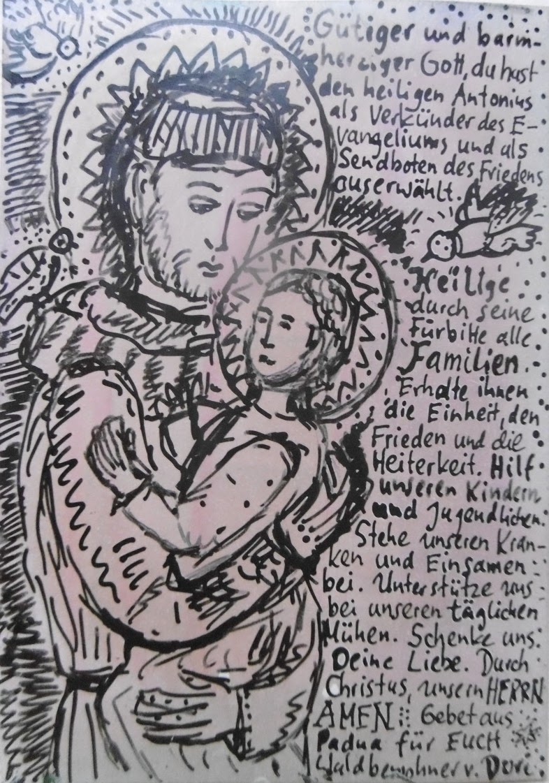 Dorikult Gebet für Familien mit der Fürbitte des heiligen Antonius von Padua