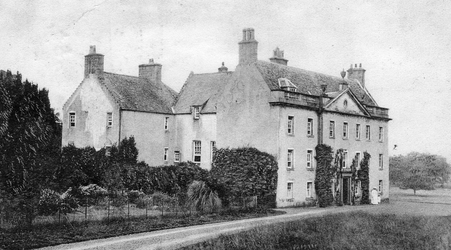 Tour Scotland Old Photograph Gargunnock House Scotland