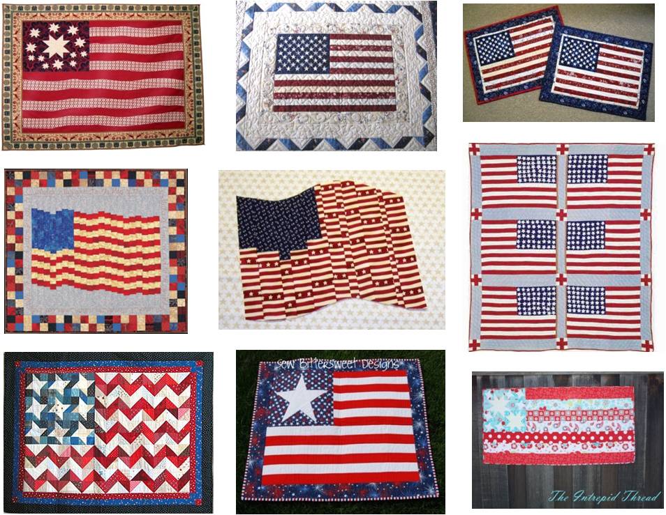 Free patriotic quilt patterns for Fourth of
 July