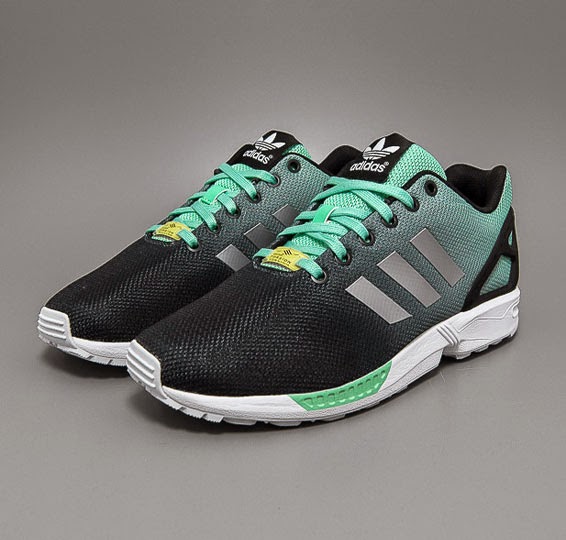 adidas zx flux black reflective