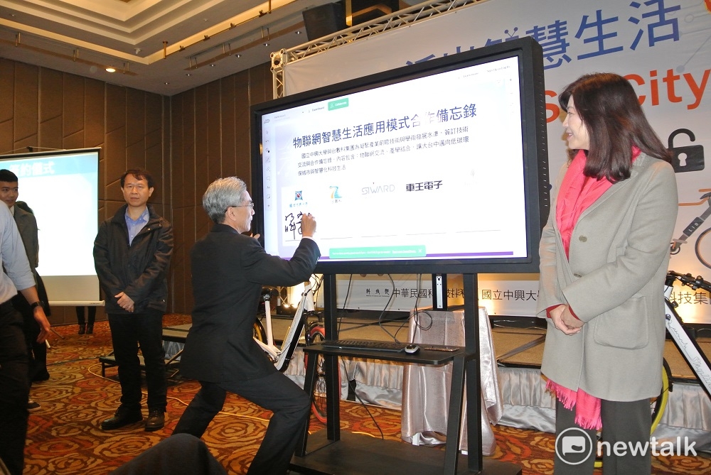 中興大學校長薛富盛。 中興大學校長薛富盛。