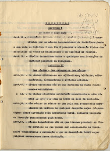 Estatutos OFC Talaíde 1964