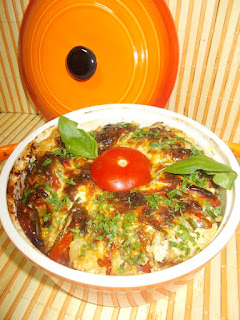 Tian cu dovlecei (zucchini) rosii si ceapa