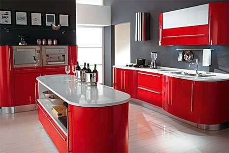 15 Red Kitchen Ideas | Home Designs Plans