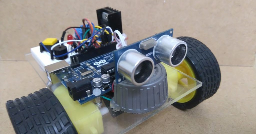 Arduino Based Obstacle Avoiding Robot ~ Arduino Tutorial