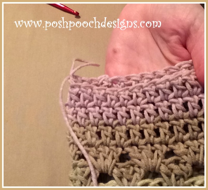 Posh Pooch Designs Dog Clothes Lady's Tote Purse Crochet Pattern